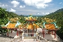 Chinese Temple - A beautiful Chinese temple at the mountain viewpoint overlooking Chaloklum Bay