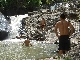 Thansadet Waterfall - The year-round waterfall of Thaan Sadet cascades into the ocean at Haad Sadet beach